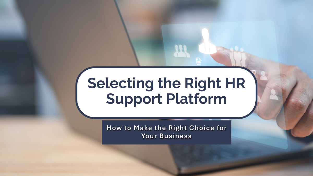 Selecting the Right HR Support Platform